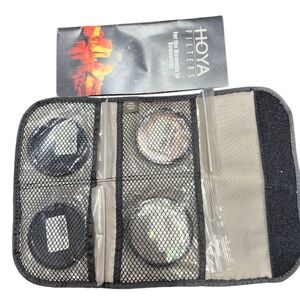 Hoya Camera Lens Filter Set with‎ Case